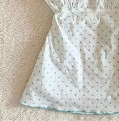 Pastel Meadow Puff Top – Soft Girl Summer Essential
