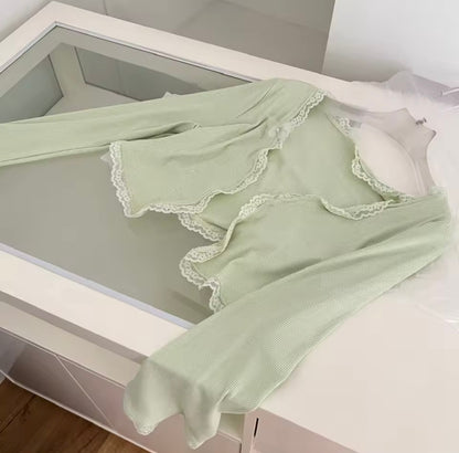 Moss Belle 3-Piece Set – Fairycore Elegance in Bloom