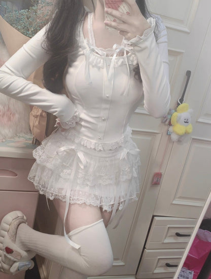 Angel Whispers Lace Skirt – For the Sweetest Souls