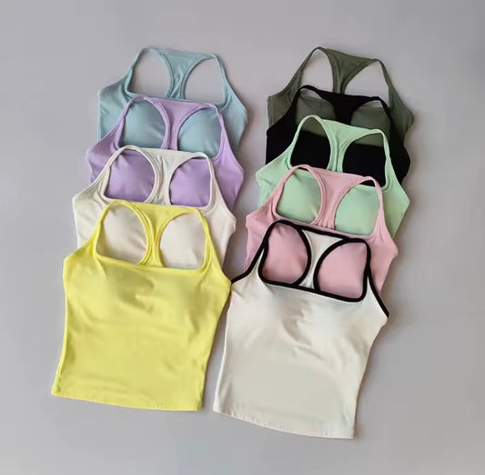 ActiveForm Ribbed Sports Bra – Colorblock Comfort, Everyday Strength