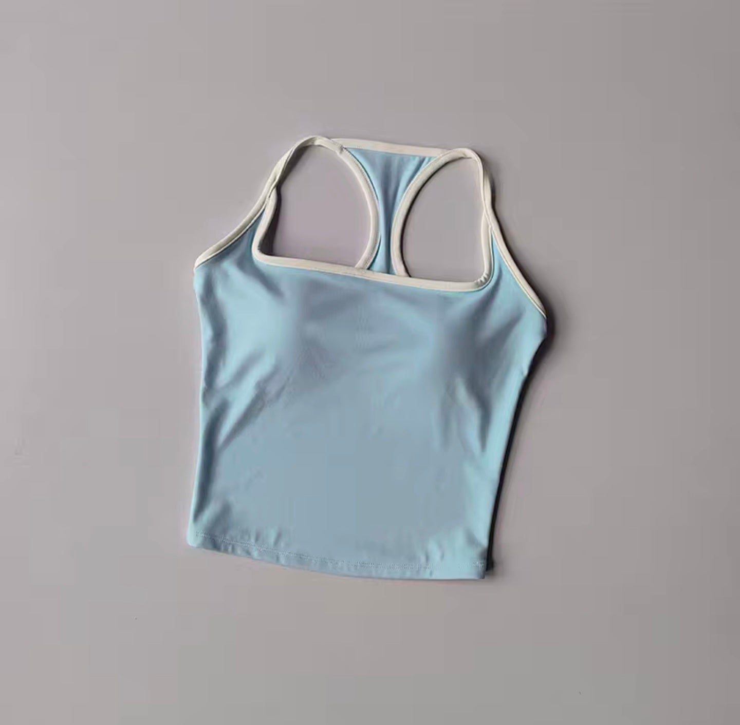 ActiveForm Ribbed Sports Bra – Colorblock Comfort, Everyday Strength