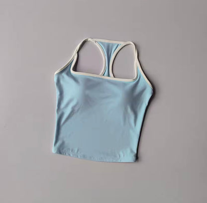 ActiveForm Ribbed Sports Bra – Colorblock Comfort, Everyday Strength
