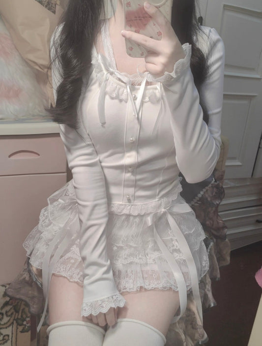 Angel Whispers Lace Skirt – For the Sweetest Souls